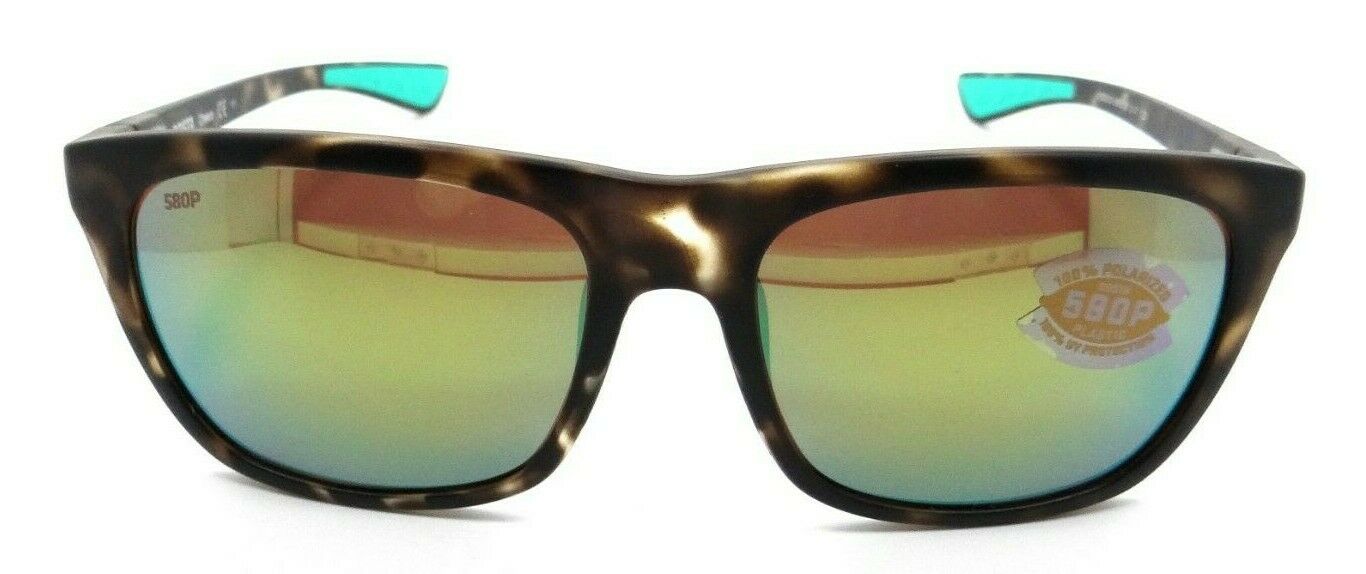 Costa Del Mar Sunglasses Cheeca Matte Shadow Tortoise / Green Mirror 580P-097963812924-classypw.com-2