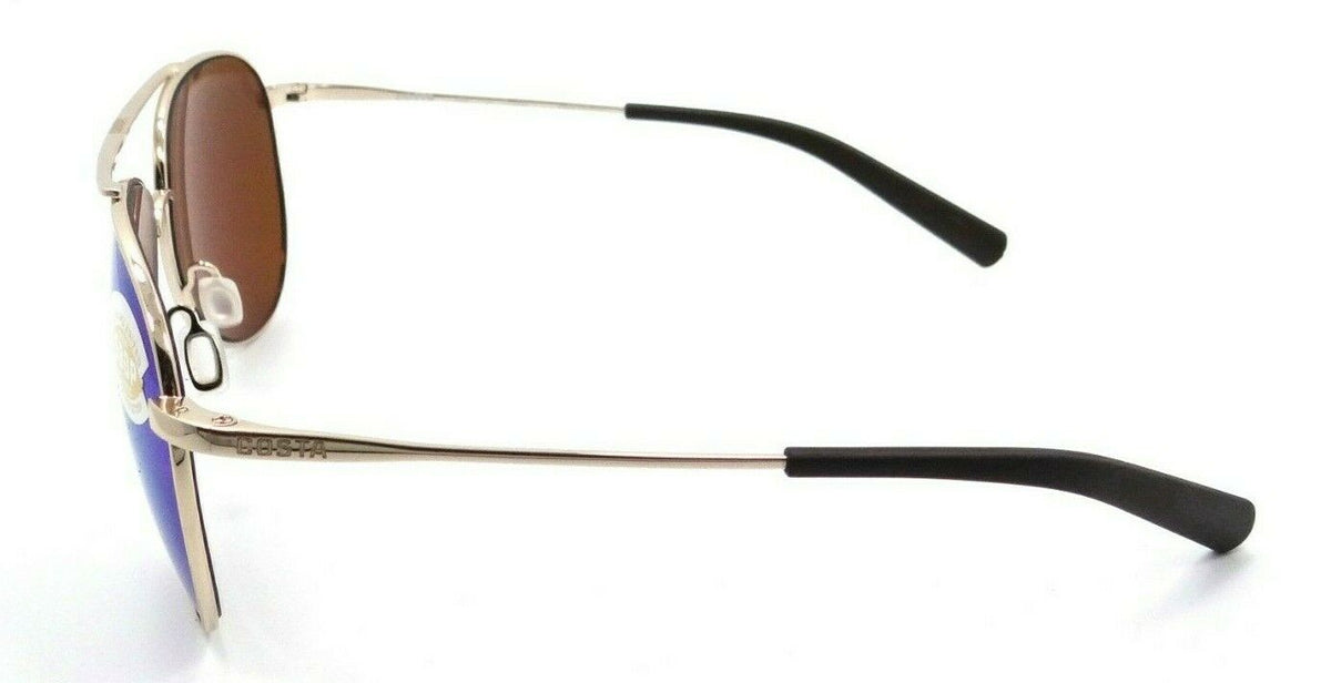 Costa Del Mar Sunglasses Cook COO 126 OGMP Gold / Green Mirror 580P Titanium-097963554558-classypw.com-3