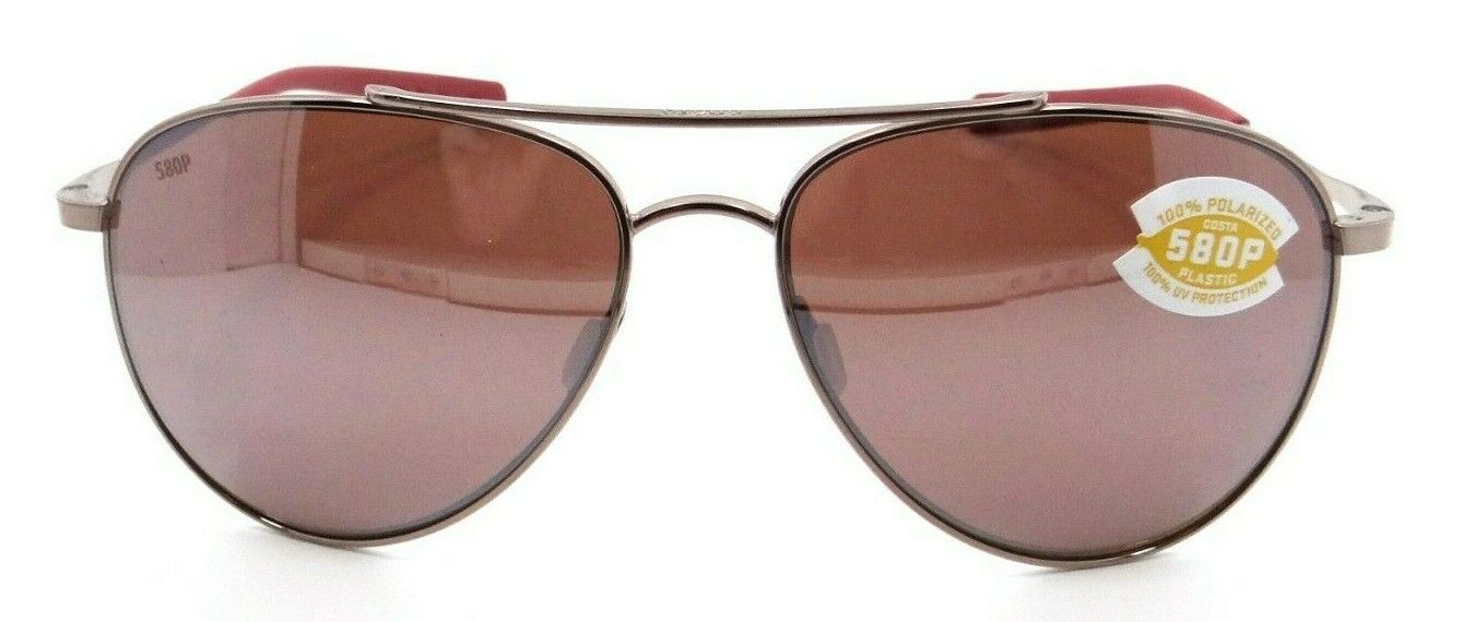 Costa Del Mar Sunglasses Cook COO 164 Rose Gold / Silver Mirror 580P Titanium