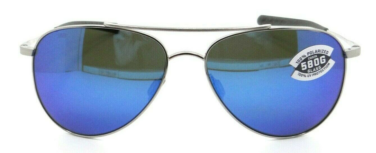 Costa Del Mar Sunglasses Cook COO 21 Brushed Palladium / Blue Mirror 580G Glass-097963554510-classypw.com-2