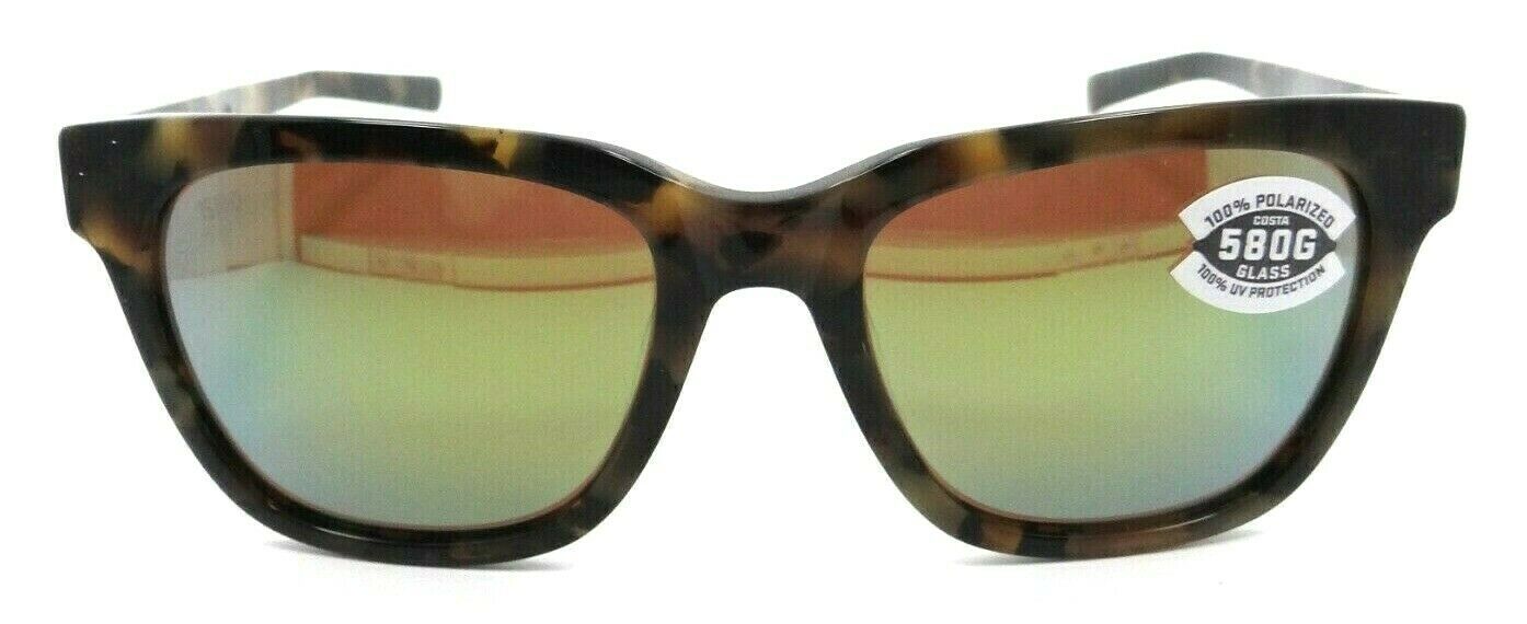 Costa Del Mar Sunglasses Coquina Shiny Vintage Tortoise/Copper Green Mirror 580G-097963819879-classypw.com-2