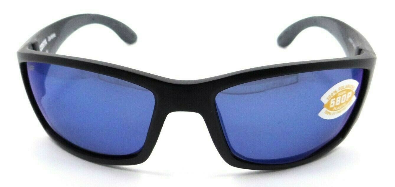 Costa Del Mar Sunglasses Corbina 06S9057-0862 61-18-125 Black / Blue Mirror 580P-097963515726-classypw.com-2