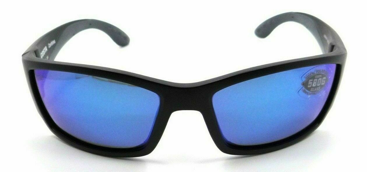 Costa Del Mar Sunglasses Corbina 61-18-125 Black / Blue Mirror 580G Glass-0097963464536-classypw.com-2