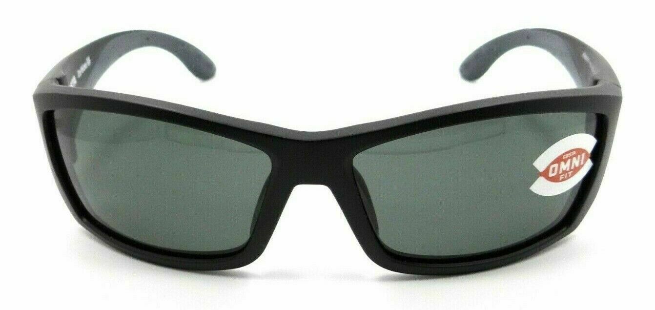 Costa Del Mar Gafas De Sol Corbina Negro Mate / Gris 580G Vidrio Global Fit