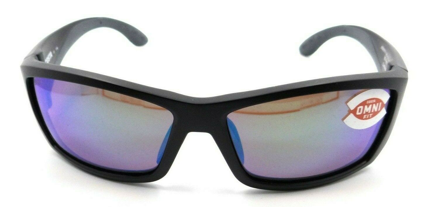 Costa Del Mar Sunglasses Corbina Matte Black/ Green Mirror 580G Glass Global Fit-097963538404-classypw.com-2
