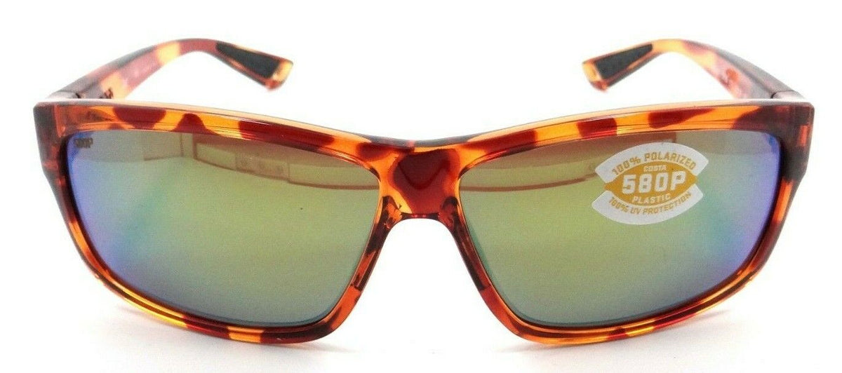 Costa Del Mar Sunglasses Cut 60-10-130 Honey Tortoise / Green Mirror 580P-0097963533065-classypw.com-2