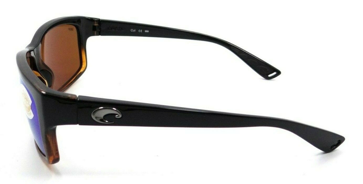 Costa Del Mar Sunglasses Cut UT 52 Coconut Fade / Green Mirror 580P Polarized-097963533096-classypw.com-3