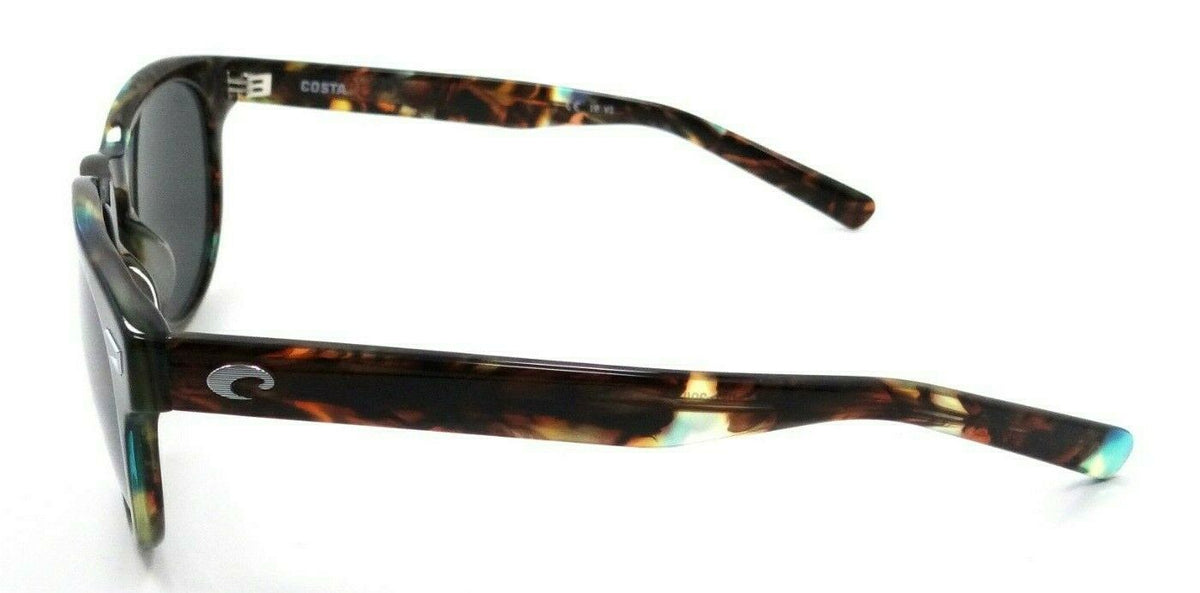 Costa Del Mar Sunglasses Del Mar DEL 204 Shiny Ocean Tortoise / Gray 580G Glass-097963776363-classypw.com-3