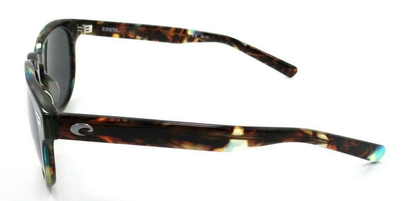 Costa Del Mar Sunglasses Del Mar DEL 204 Shiny Ocean Tortoise / Gray 580G Glass-097963776363-classypw.com-3