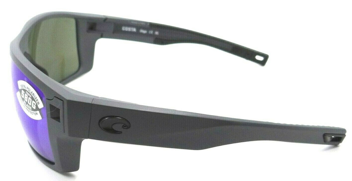 Costa Del Mar Sunglasses Diego 62-14-113 Matte Gray / Blue Mirror 580G Glass-0097963837736-classypw.com-3