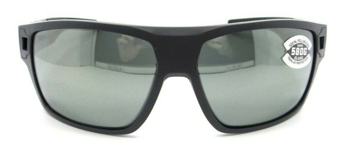 Costa Del Mar Sunglasses Diego 62-14-113 Matte Gray / Gray Silver Mirror 580G-0097963837798-classypw.com-2