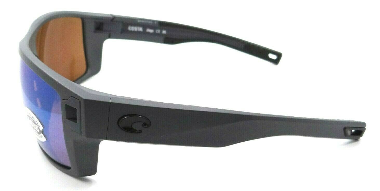 Costa Del Mar Sunglasses Diego 62-14-113 Matte Gray / Green Mirror 580G Glass-097963837767-classypw.com-3