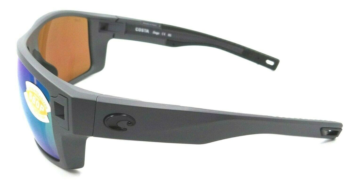 Costa Del Mar Sunglasses Diego 62-14-113 Matte Gray / Green Mirror 580P-097963837774-classypw.com-3