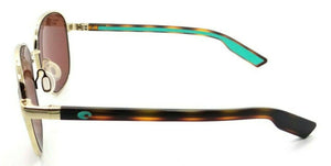 Costa Del Mar Sunglasses Egret 55-18-133 Shiny Gold / Copper 580P