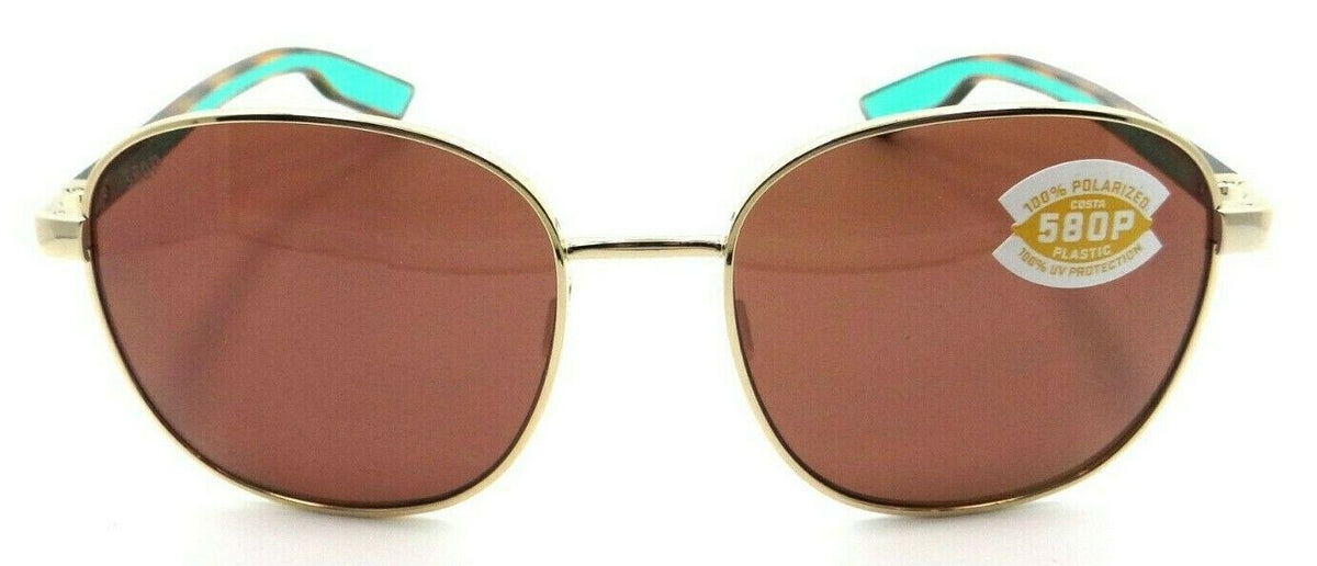 Costa Del Mar Sunglasses Egret 55-18-133 Shiny Gold / Copper 580P-097963843898-classypw.com-2