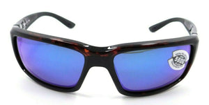 Costa Del Mar Sunglasses Fantail 10 OBMGLP Tortoise / Blue Mirror 580G Glass