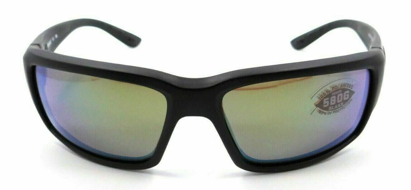 Costa Del Mar Sunglasses Fantail 59-14-127 Blackout / Green Mirror 580G Glass-0097963498159-classypw.com-2