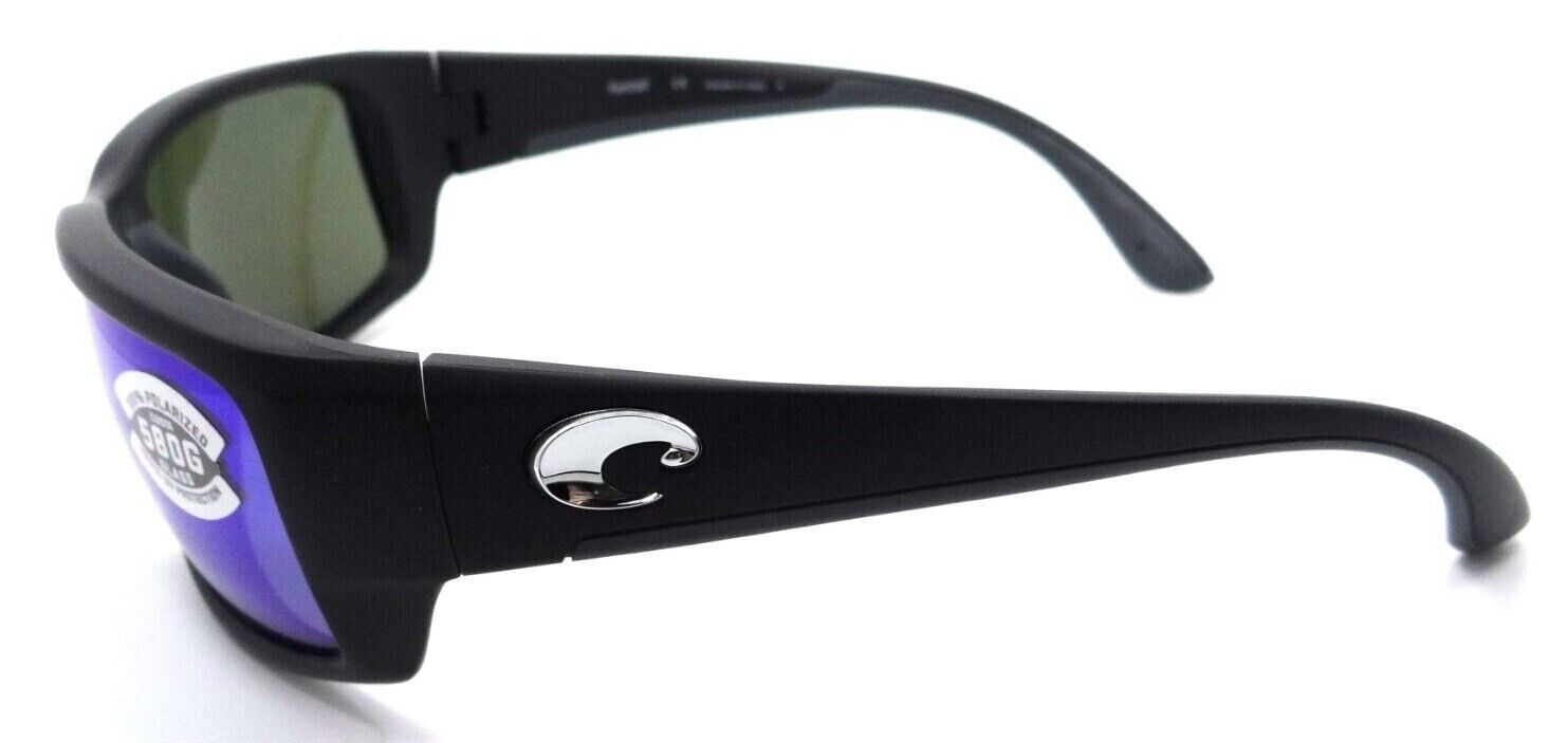 Costa Del Mar Sunglasses Fantail 59-14-127 Matte Black / Blue Mirror 580G Glass-0097963477277-classypw.com-3