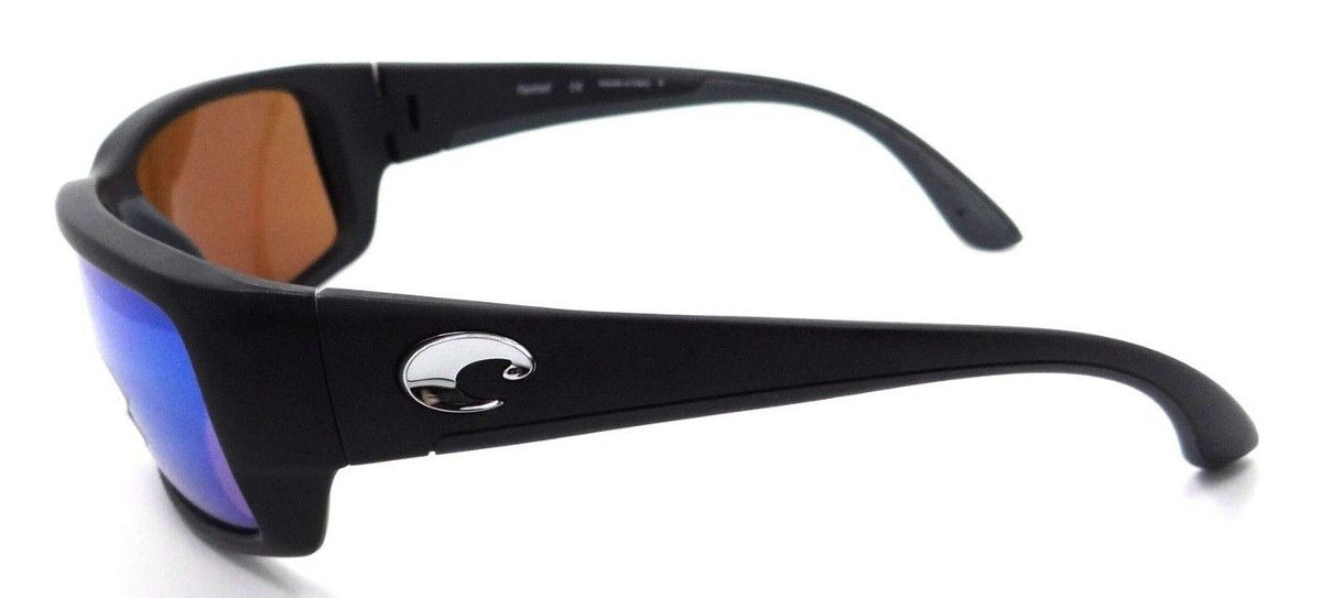 Costa Del Mar Sunglasses Fantail 59-14-127 Matte Black / Green Mirror 580G Glass-0097963477314-classypw.com-3