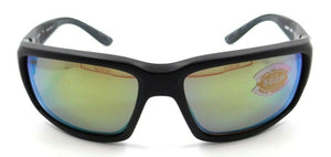 Costa Del Mar Sunglasses Fantail 59-14-127 Matte Black / Green Mirror 580P