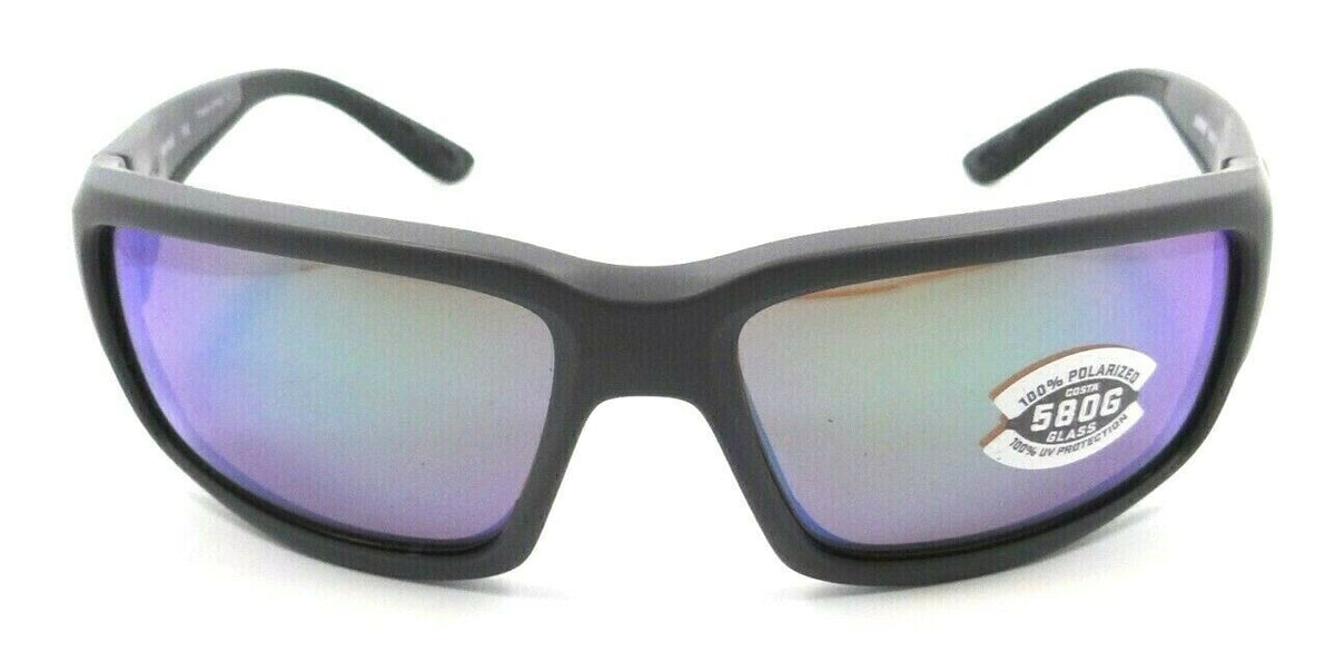 Costa Del Mar Sunglasses Fantail 59-14-127 Matte Gray / Green Mirror 580G Glass-97963554749-classypw.com-2