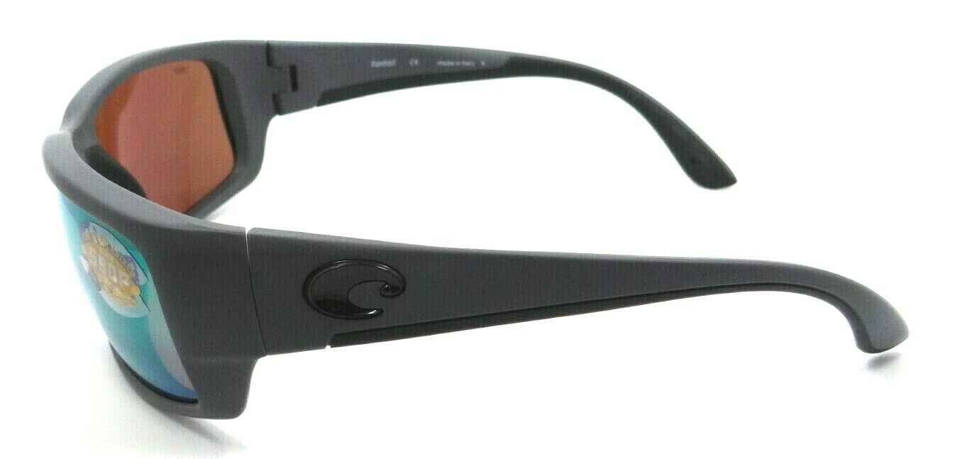 Costa Del Mar Sunglasses Fantail 59-14-127 Matte Gray / Green Mirror 580P-097963554695-classypw.com-3
