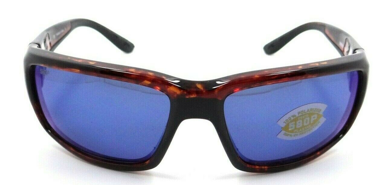 Costa Del Mar Sunglasses Fantail 59-14-127 Tortoise / Blue Mirror 580P-097963517195-classypw.com-2