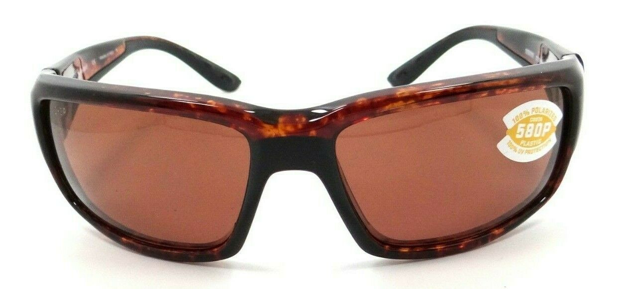 Costa Del Mar Sunglasses Fantail 59-14-127 Tortoise / Copper 580P-097963477147-classypw.com-2