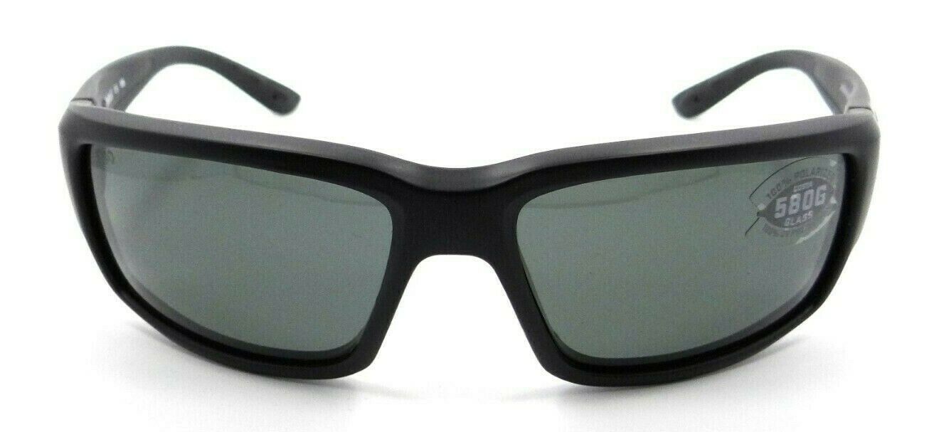 Costa Del Mar Sunglasses Fantail 59-16-120 Blackout / Gray 580G Glass-097963498142-classypw.com-2