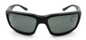 Costa Del Mar Sunglasses Fantail 59-16-120 Blackout / Gray 580G Glass