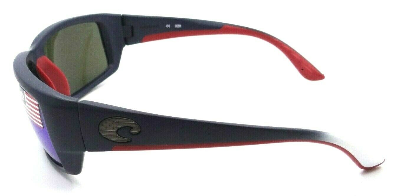 Costa Del Mar Sunglasses Fantail 59-16-120 Matte Freedom Fade / Blue Mirror 580G-097963855785-classypw.com-3