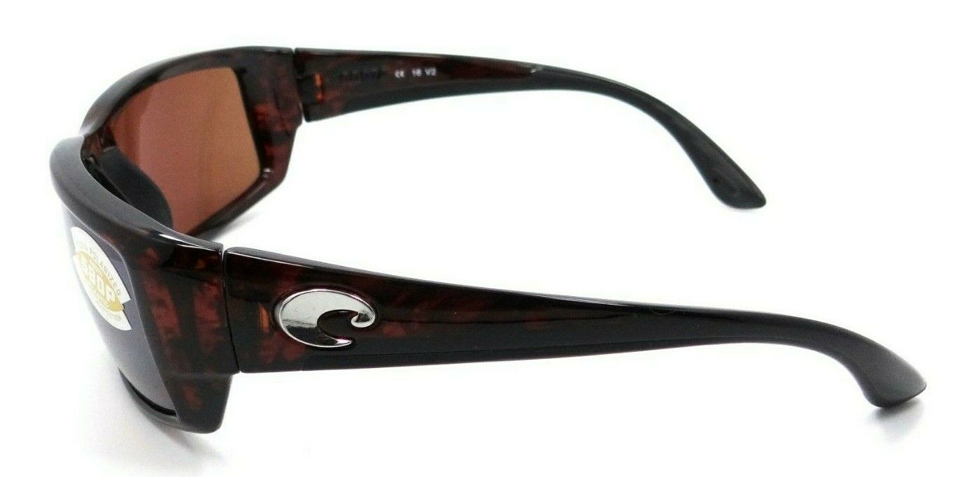 Costa Del Mar Sunglasses Fantail 59-18-120 Tortoise / Copper Silver Mirror 580P-097963538497-classypw.com-3
