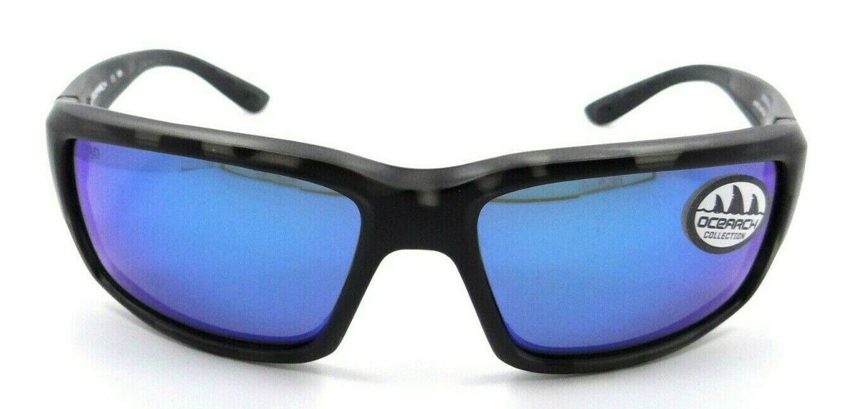 Costa Del Mar Sunglasses Fantail Ocearch Matte Tiger Shark / Blue Mirror 580G-097963826709-classypw.com-2