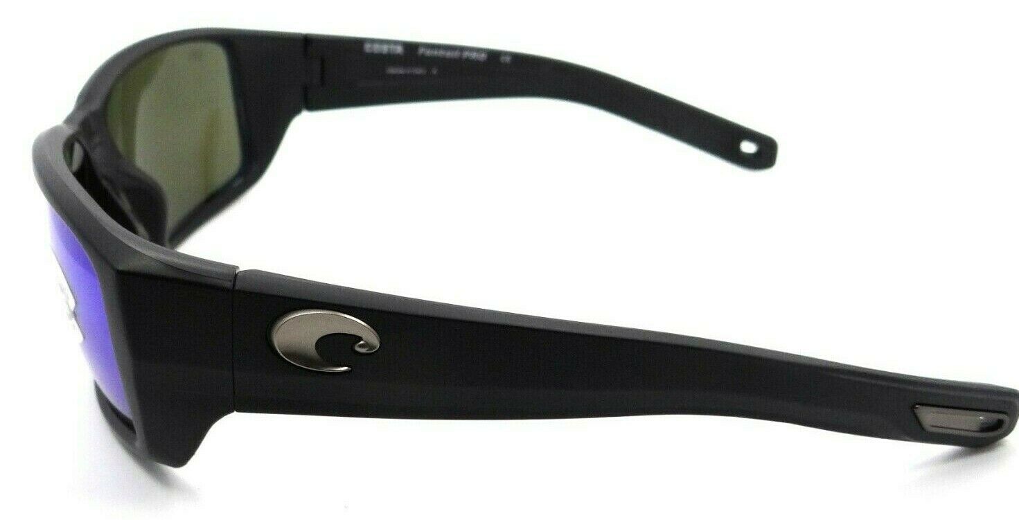 Costa Del Mar Sunglasses Fantail Pro 60-15-120 Matte Black / Blue Mirr 
