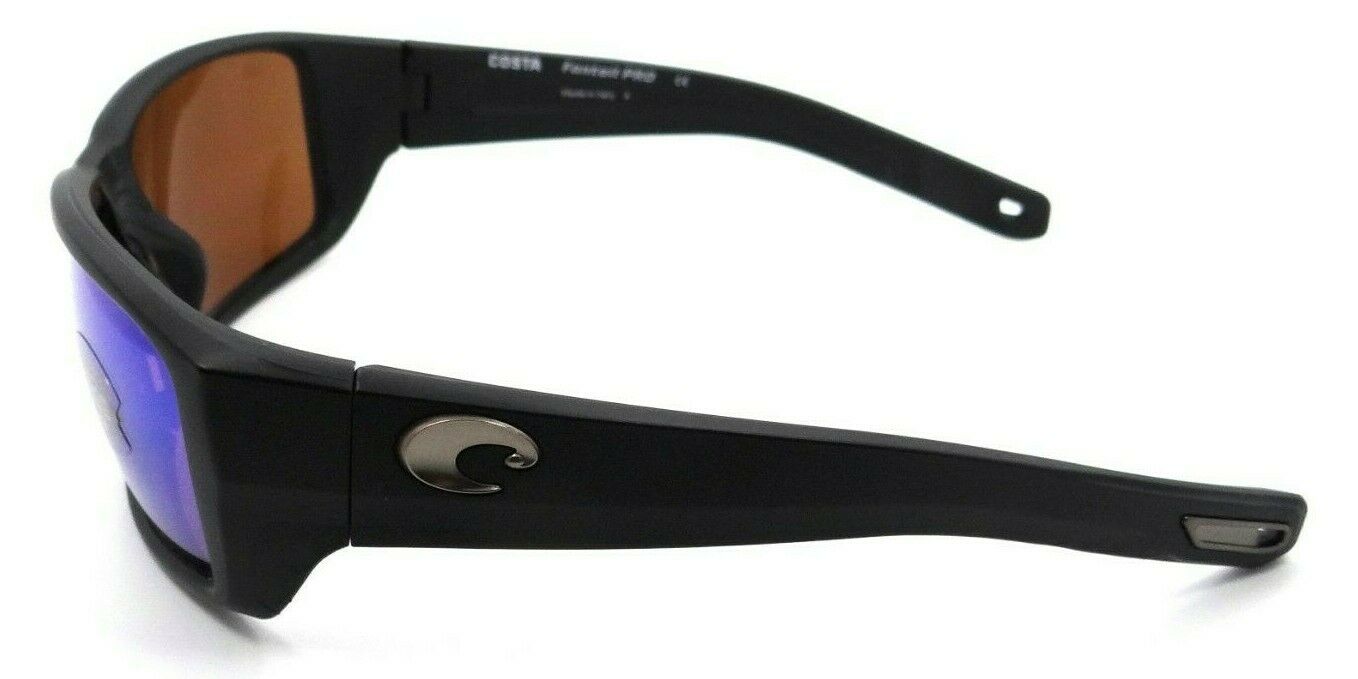 Costa Del Mar Sunglasses Fantail Pro 60-15-120 Matte Black / Green Mirror 580G-0097963887434-classypw.com-3