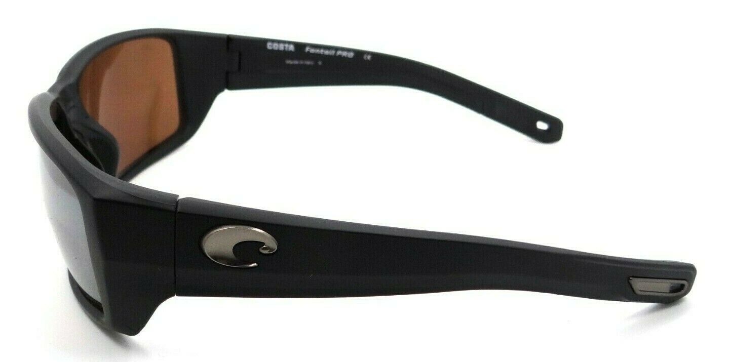 Costa Del Mar Sunglasses Fantail Pro 60-15-120 Matte Black / Silver Mirror 580G-0097963887441-classypw.com-3