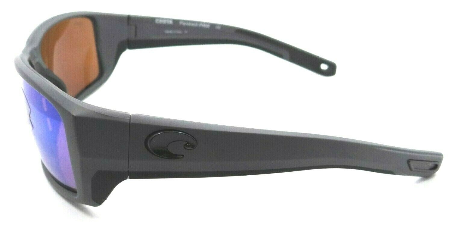 Costa Del Mar Sunglasses Fantail Pro 60-15-120 Matte Gray / Green Mirror 580G-0097963887519-classypw.com-3