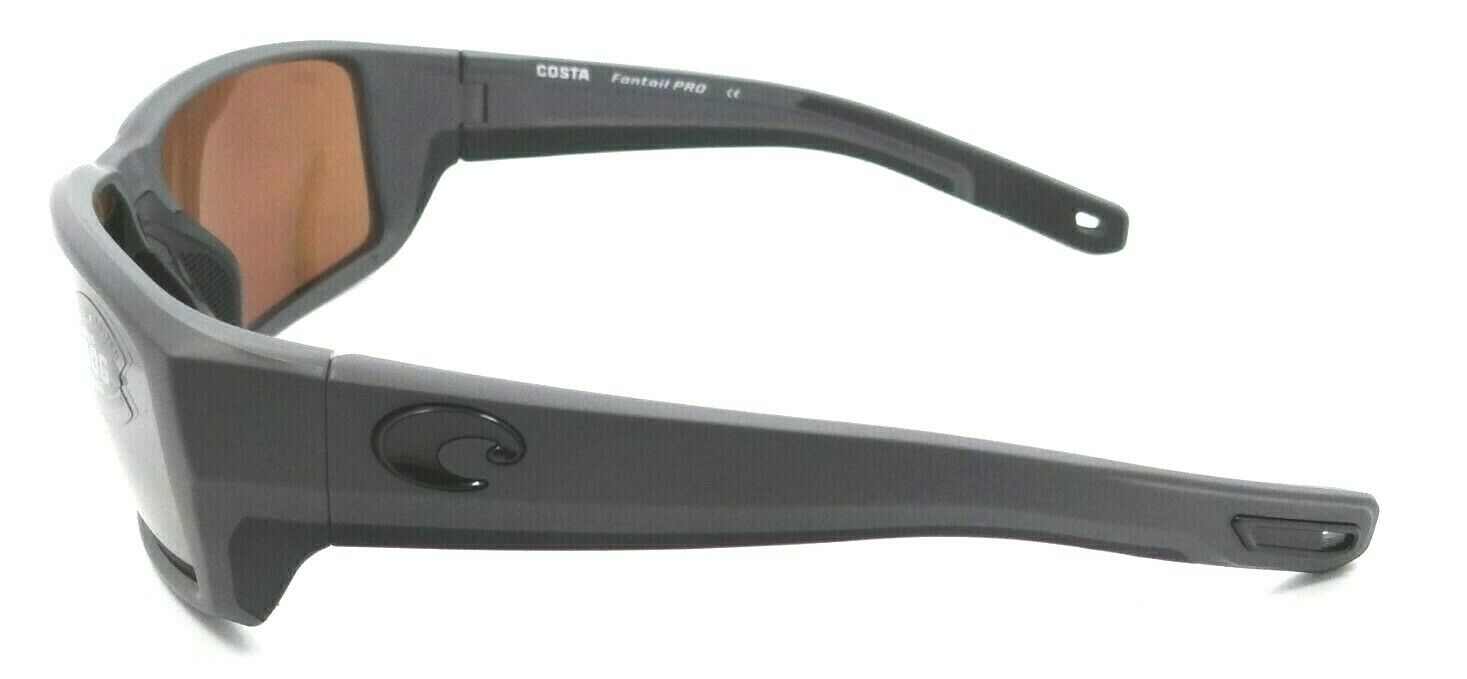 Costa Del Mar Sunglasses Fantail Pro 60-15-120 Matte Gray / Silver Mirror 580G-0097963887526-classypw.com-3