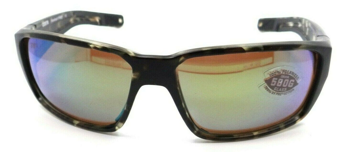 Costa Del Mar Sunglasses Fantail Pro 60-15-120 Matte Wetlands /Green Mirror 580G-0097963887489-classypw.com-2