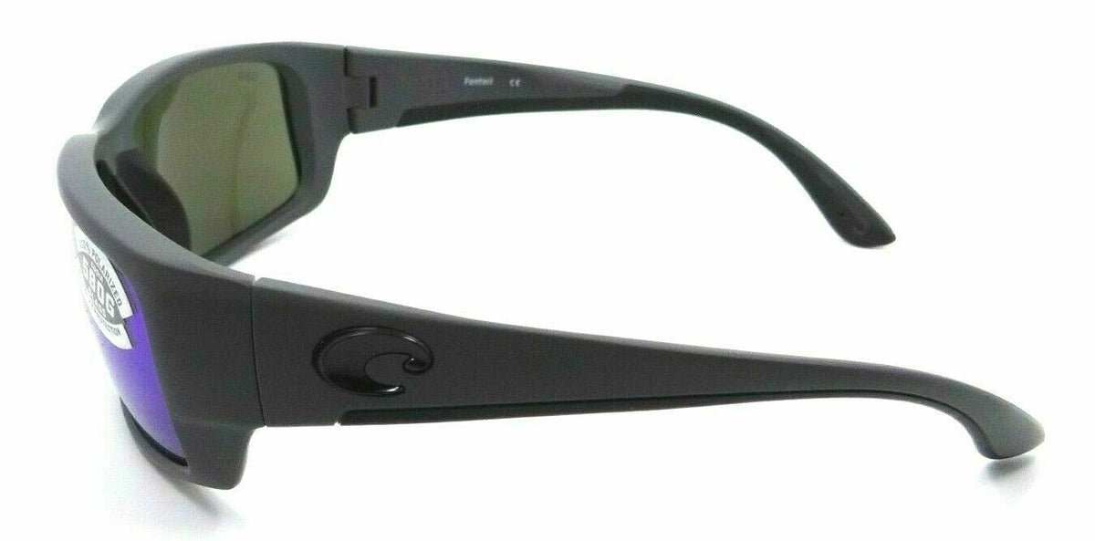 Costa Del Mar Sunglasses Fantail TF 98 OBMGLP Matte Gray/ Blue Mirror 580G Glass-097963554732-classypw.com-3