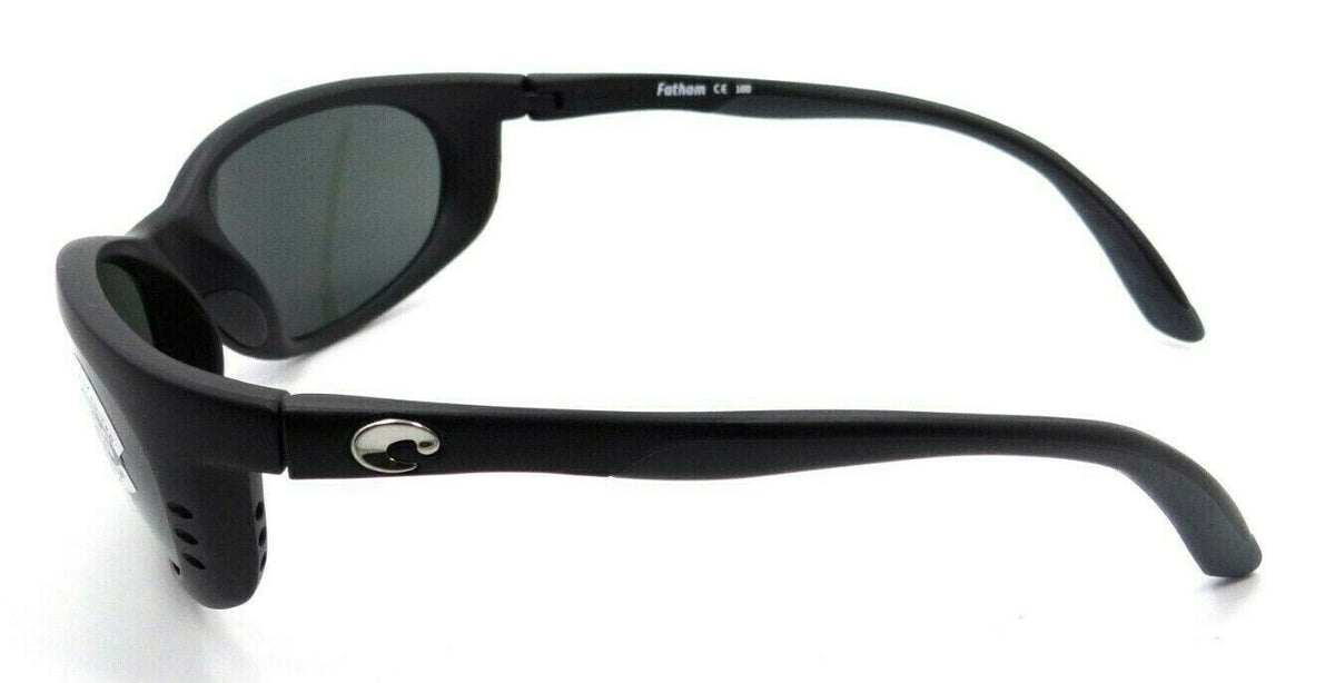 Costa Del Mar Sunglasses Fathom 06S9058-1161 61-16-118 Black / Gray 580G Glass-097963831239-classypw.com-3