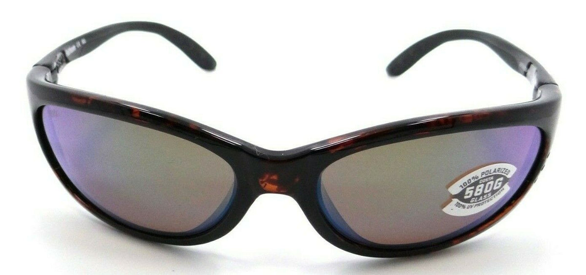 Costa Del Mar Sunglasses Fathom 61-16-130 Tortoise / Green Mirror 580G Glass-0097963495509-classypw.com-2