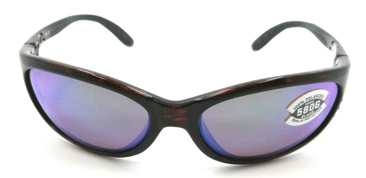 Costa Del Mar Sunglasses Fathom FA 10 61-16-128 Tortoise/Green Mirror 580G Glass-097963538824-classypw.com-2