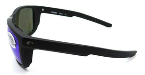 Costa Del Mar Sunglasses Ferg 59-16-125 Matte Black / Blue Mirror 580G Glass