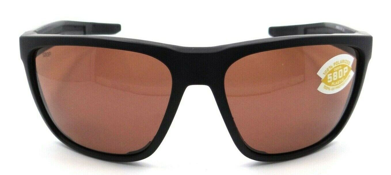 Costa Del Mar Sunglasses Ferg 59-16-125 Matte Black / Copper 580P-0097963844178-classypw.com-2