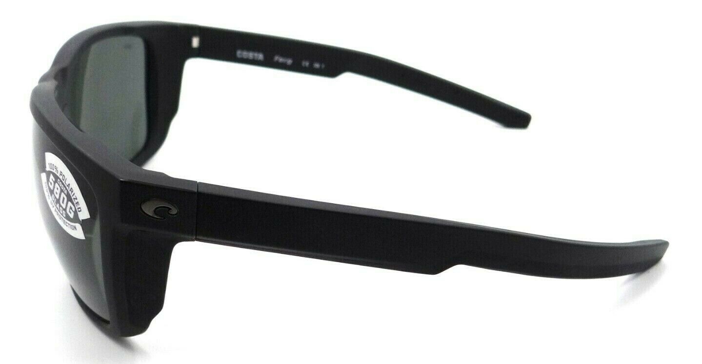Costa Del Mar Sunglasses Ferg 59-16-125 Matte Black / Gray 580G Glass-0097963844093-classypw.com-3