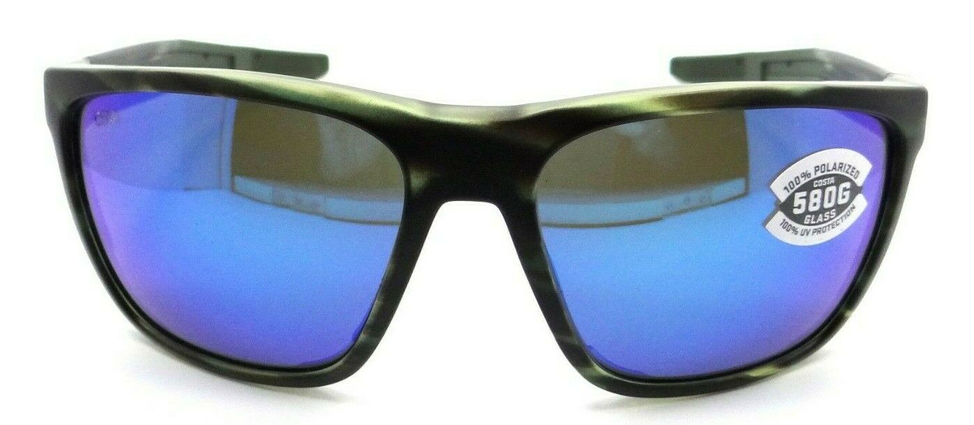 Costa Del Mar Sunglasses Ferg 59-16-125 Matte Reef / Blue Mirror 580G Glass