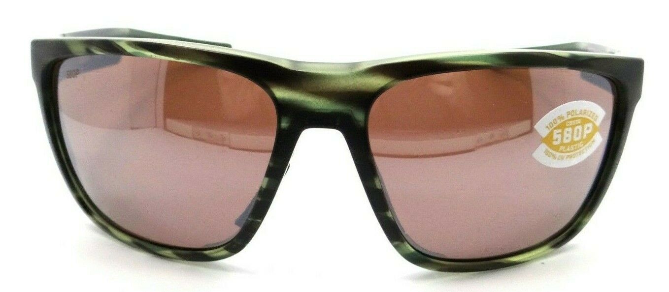 Costa Del Mar Sunglasses Ferg 59-16-125 Matte Reef / Copper Silver Mirror 580P-0097963844376-classypw.com-1