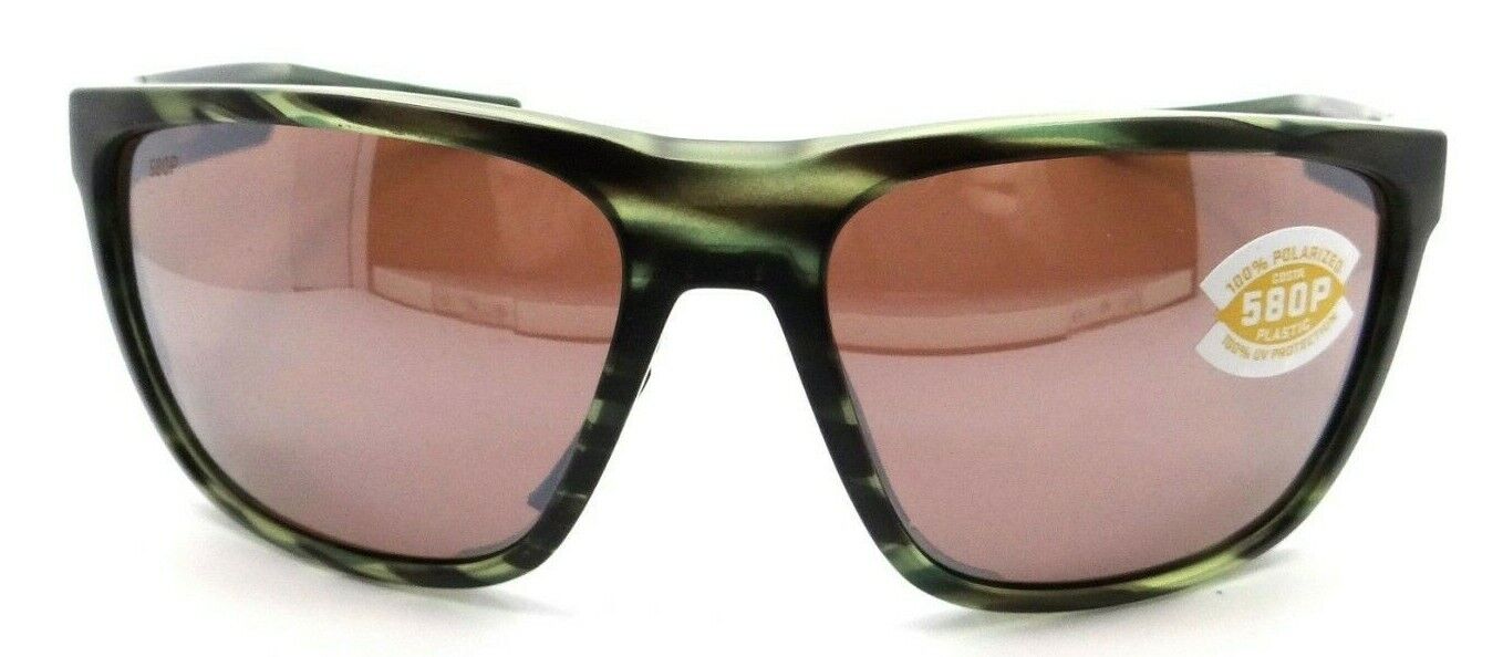 Costa Del Mar Sunglasses Ferg 59-16-125 Matte Reef / Copper Silver Mirror 580P-0097963844376-classypw.com-2