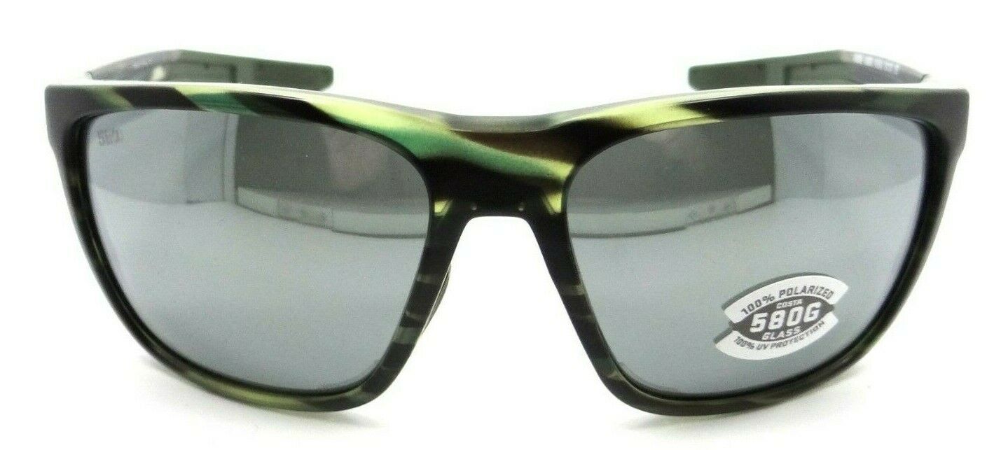 Costa Del Mar Sunglasses Ferg 59-16-125 Matte Reef / Gray Silver Mirror 580G-0097963844321-classypw.com-2
